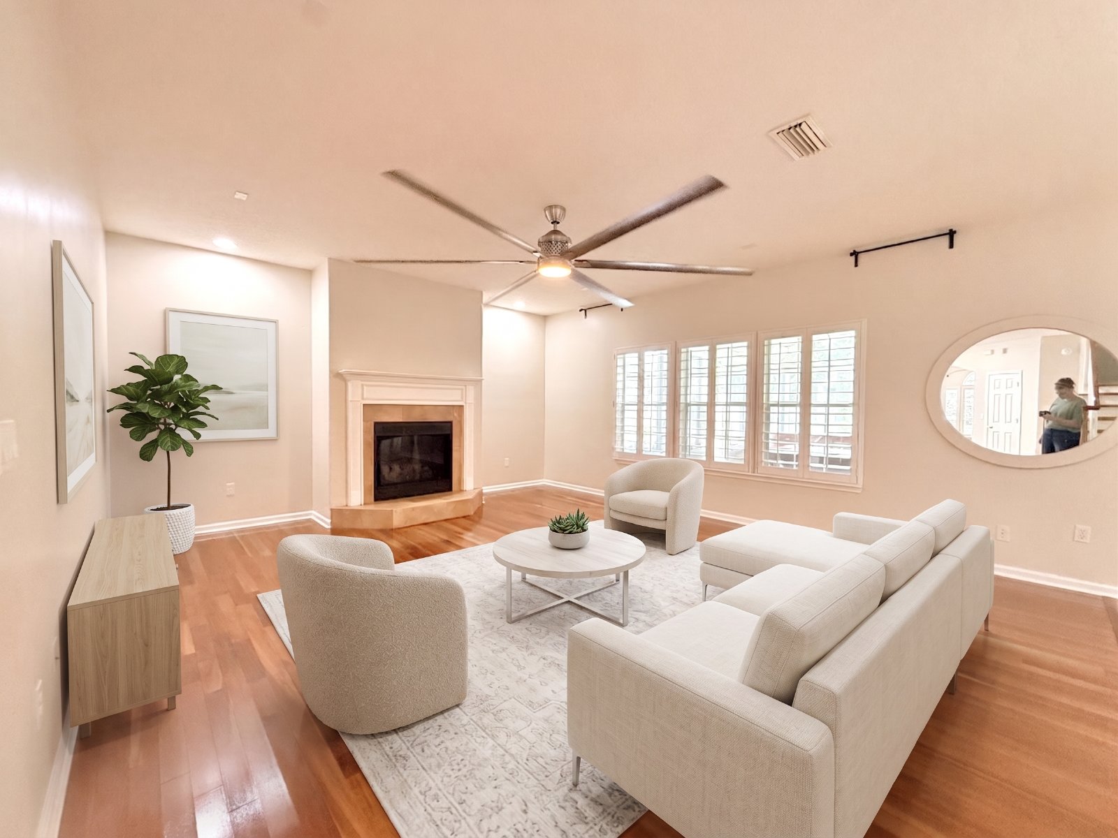 Spacious Two-Story Home with Hot Tub, Pool Table & Fenced Yard in Panther Creek property image