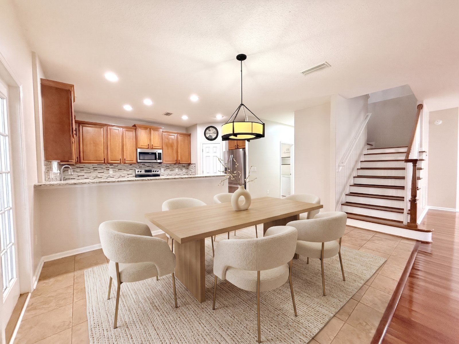 Spacious Two-Story Home with Hot Tub, Pool Table & Fenced Yard in Panther Creek property image