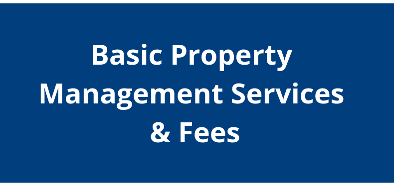 Navy to Navy Basic Property Management Services and Fees