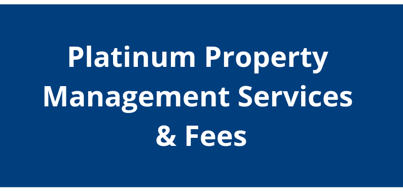 Navy to Navy Platinum Property Management Services and Fees