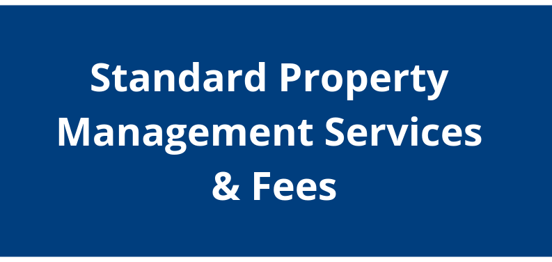Navy to Navy Standard Property Management Services and Fees