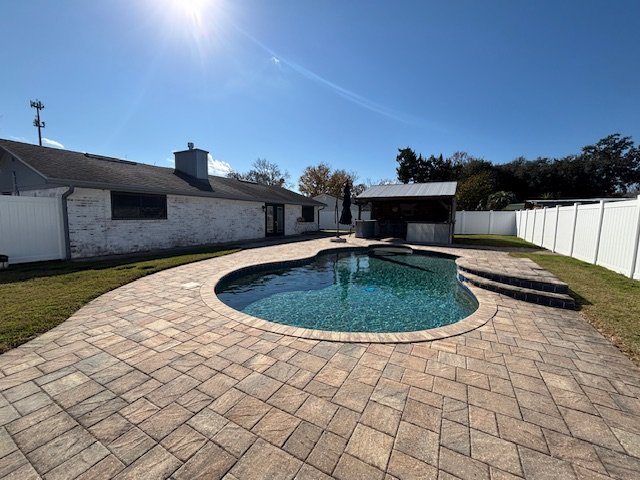 Unique 3-Bedroom Pool Home for Rent in Orange Park – RV Hookup & Exceptional Outdoor Living property image