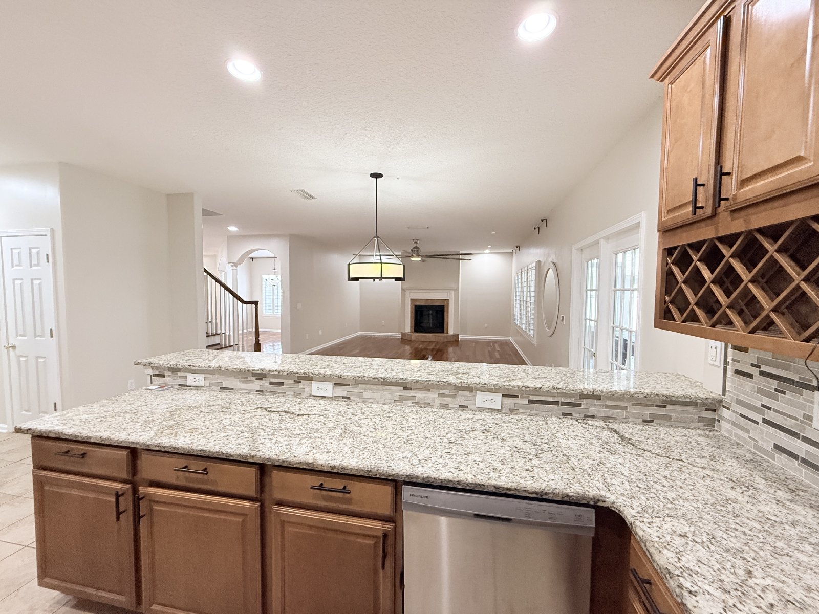 Spacious Two-Story Home with Hot Tub, Pool Table & Fenced Yard in Panther Creek property image